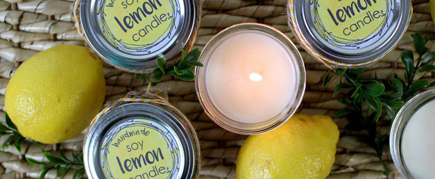 مزایای استفاده از شمع معطر به لیمو